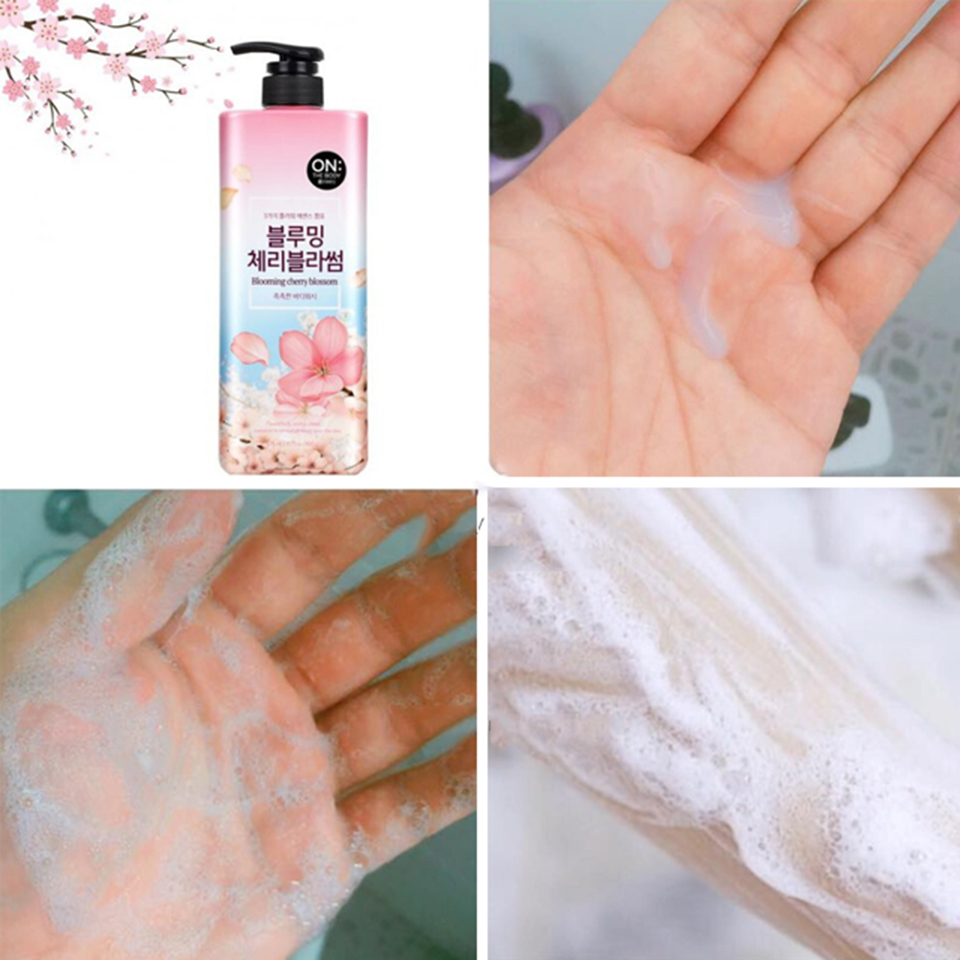 Sữa Tắm Hàn Quốc On The Body Blooming Cherry Blossom